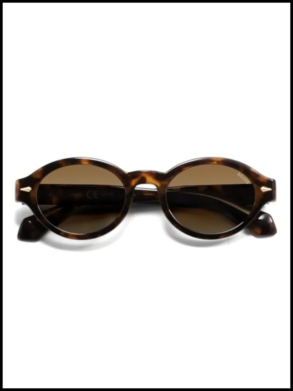 Retro Oval Polarized Sunglasses Women Men Chic Trendy 90s UV Protection